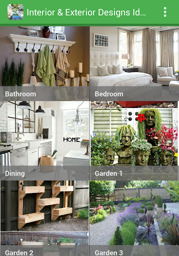 Interior and Exterior Designs - Image screenshot of android app