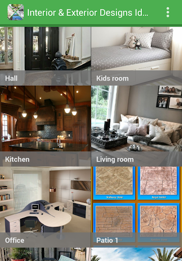 Interior and Exterior Designs - Image screenshot of android app