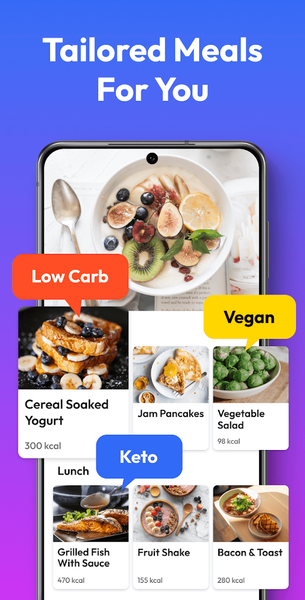 Fasting App & Calorie Counter - عکس برنامه موبایلی اندروید