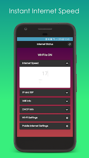 Internet Speed Test Lite - Image screenshot of android app