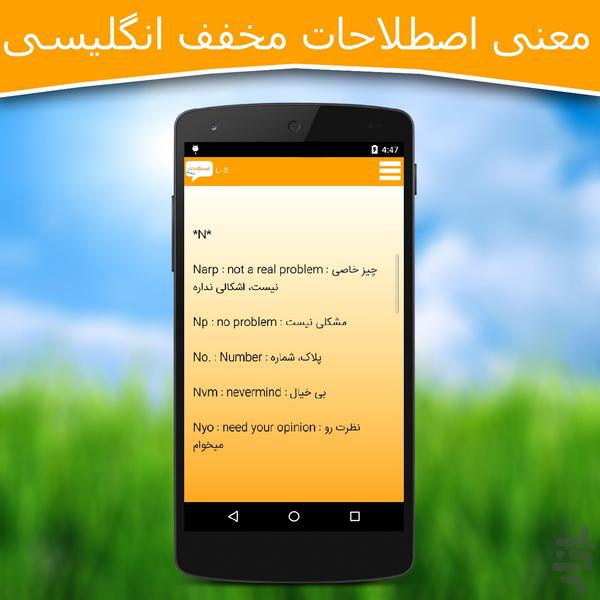 internet terms - Image screenshot of android app