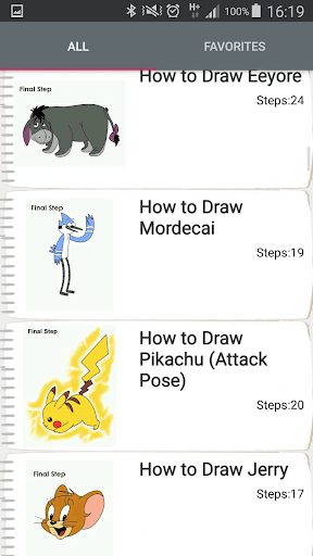 How Learning To Draw Cartoon C - Image screenshot of android app