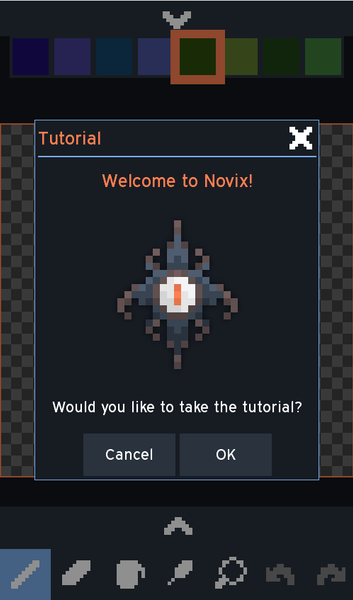 Novix Pixel Editor - عکس برنامه موبایلی اندروید