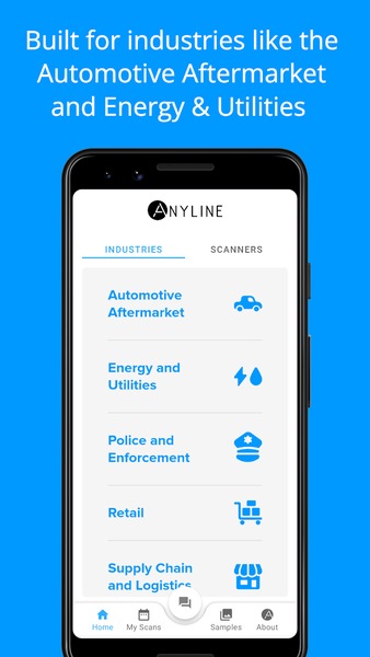 Anyline Showcase - عکس برنامه موبایلی اندروید