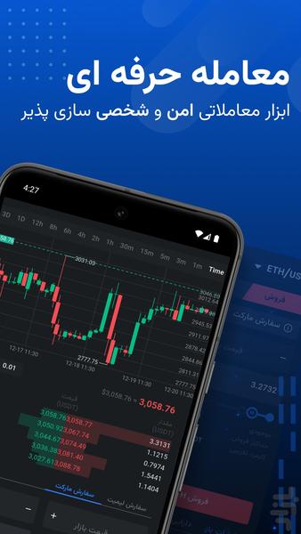 اِنیترید | صرافی ارز دیجیتال - عکس برنامه موبایلی اندروید