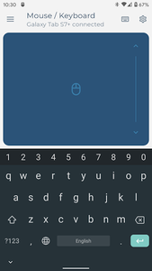 Bluetooth Keyboard & Mouse - Image screenshot of android app