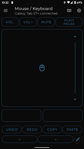 Bluetooth Keyboard & Mouse - Image screenshot of android app