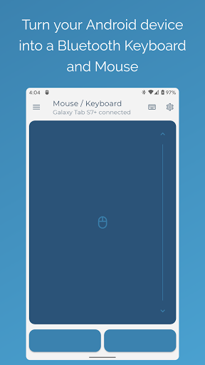 Bluetooth Keyboard & Mouse - عکس برنامه موبایلی اندروید