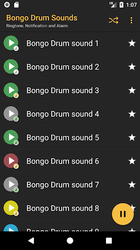 Bongo Drum Sounds - Image screenshot of android app