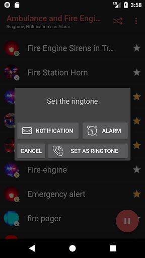 Ambulance & Fire Engine sounds - Image screenshot of android app