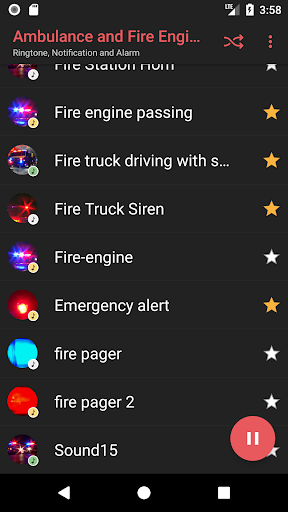 Ambulance & Fire Engine sounds - Image screenshot of android app