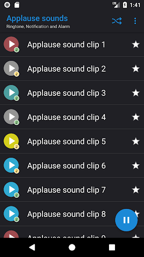 Applause sounds - عکس برنامه موبایلی اندروید