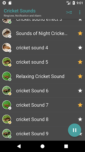 Crickets Sounds - عکس برنامه موبایلی اندروید