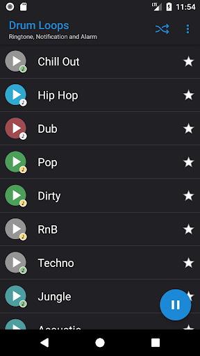 Drum sounds - Image screenshot of android app