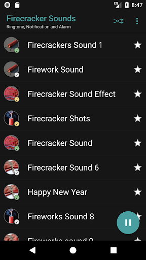 Firecracker Sounds - Image screenshot of android app