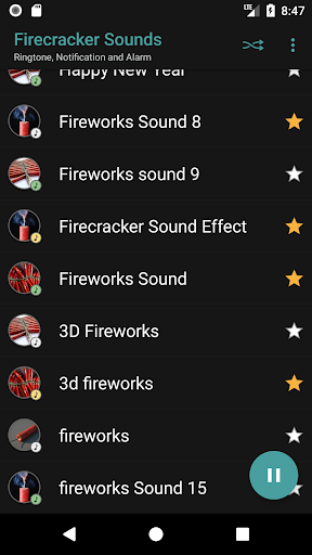 Firecracker Sounds - Image screenshot of android app