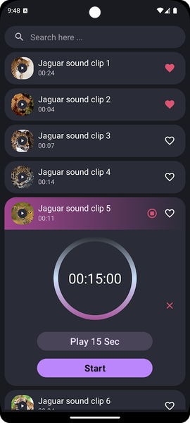 Jaguar Sounds - عکس برنامه موبایلی اندروید