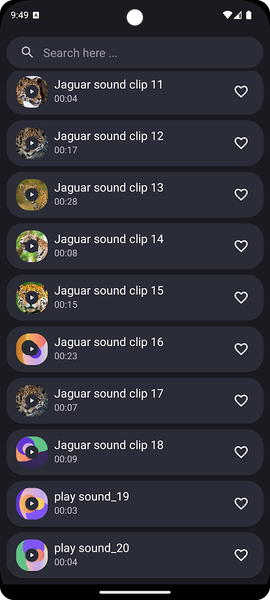 Jaguar Sounds - عکس برنامه موبایلی اندروید