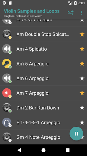 Violin Sounds - Image screenshot of android app