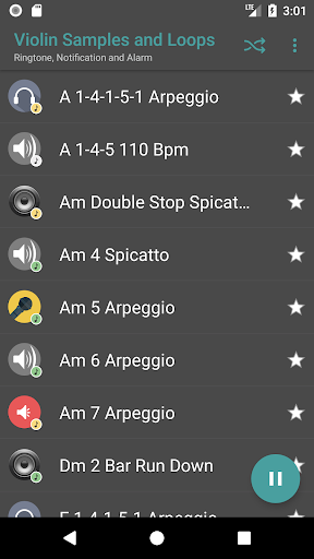 Violin Sounds - Image screenshot of android app