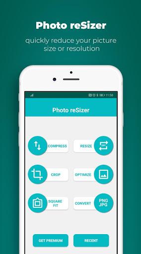 Photo Resizer - Image screenshot of android app