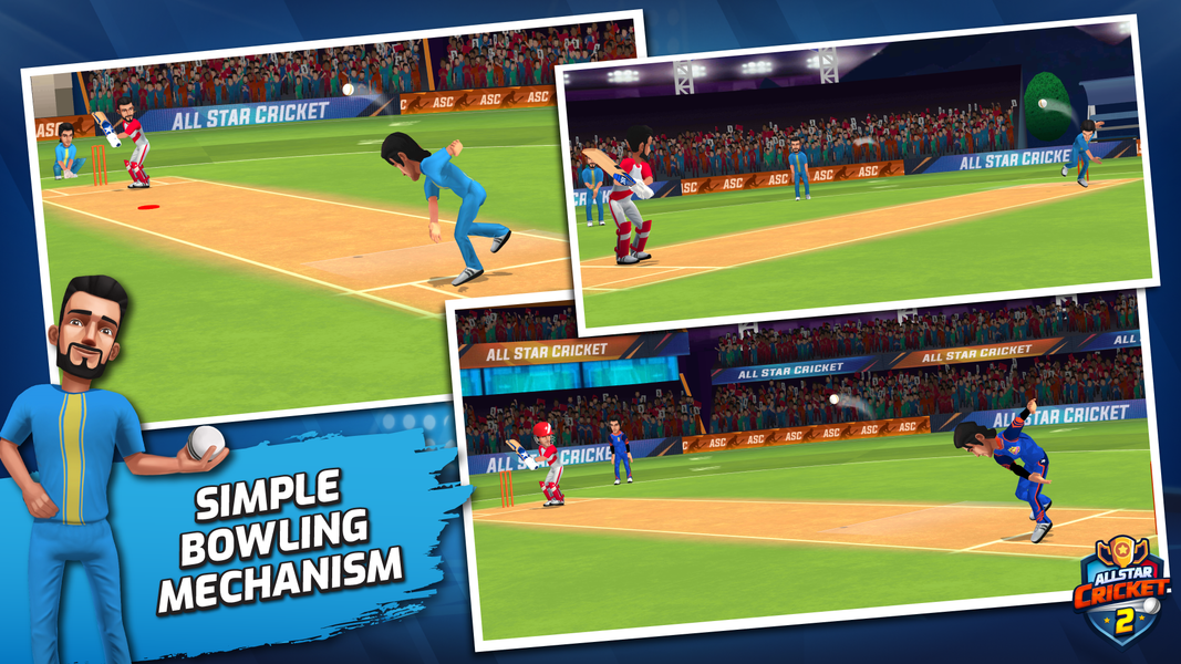 All Star Cricket ۲ - عکس بازی موبایلی اندروید