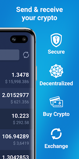 Bitcoin Wallet Crypto Ethereum - Image screenshot of android app