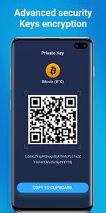Bitcoin Wallet & Ethereum Ripple ZIL DOT - Image screenshot of android app