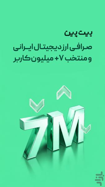 Bitpin: Bitcoin and Crypto Market - Image screenshot of android app