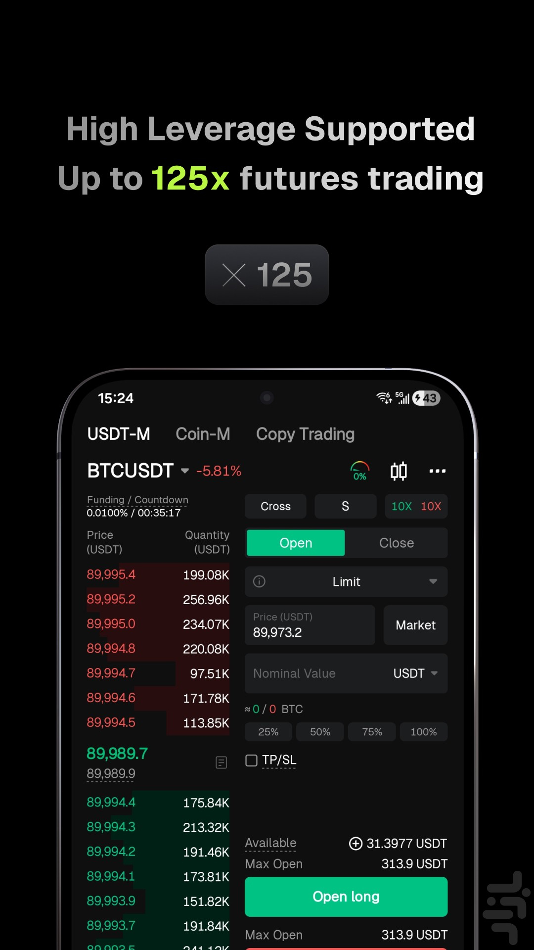 دانلود برنامه Bitunix: بیت کوین و کریپتو بخرید اندروید | بازار