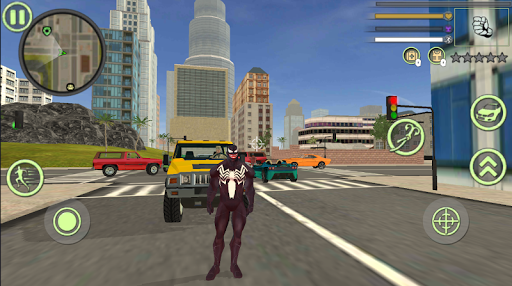 Neon Spider Rope Hero : Vice Town - عکس بازی موبایلی اندروید