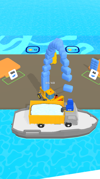 Clean Snow ۳D - عکس بازی موبایلی اندروید