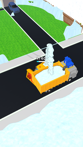 Clean Snow 3D - Gameplay image of android game