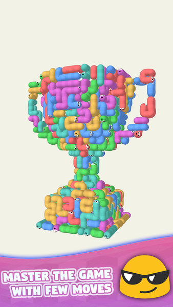Worm Stack: Tap Away Puzzle - عکس بازی موبایلی اندروید