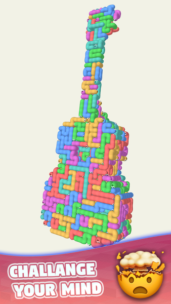 Worm Stack: Tap Away Puzzle - عکس بازی موبایلی اندروید