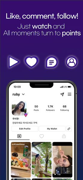 CELEBe – Short-form reward app - عکس برنامه موبایلی اندروید