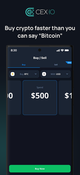 CEX.IO App - Buy Crypto & BTC - Image screenshot of android app
