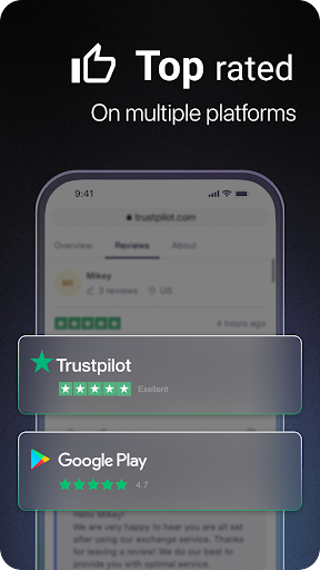 Crypto exchange: USDT, Bitcoin - عکس برنامه موبایلی اندروید