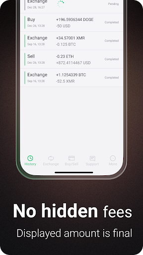 Crypto exchange: USDT, Bitcoin - عکس برنامه موبایلی اندروید