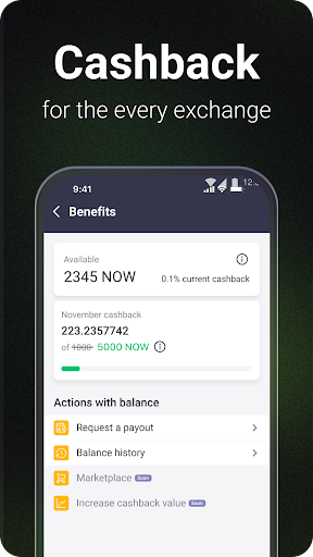 Crypto exchange: USDT, Bitcoin - عکس برنامه موبایلی اندروید