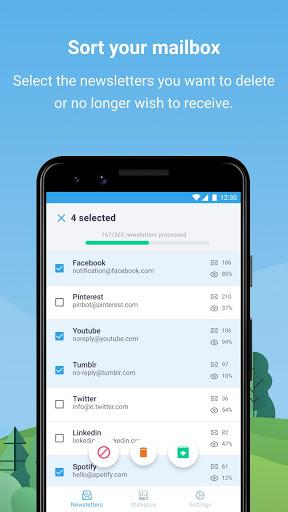 Cleanfox - Mail & Spam Cleaner - Image screenshot of android app