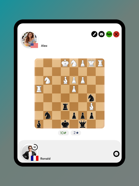 Chess Live - Online & Offline - عکس بازی موبایلی اندروید