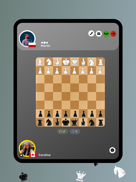 Chess Live - Online & Offline - عکس بازی موبایلی اندروید