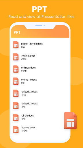 All Document Reader and Editor - عکس برنامه موبایلی اندروید