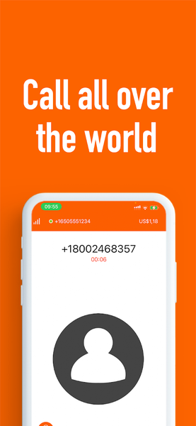 International calls - Image screenshot of android app