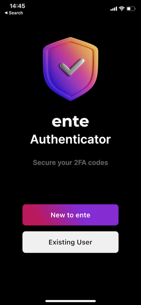 Ente Auth - ۲FA Authenticator - عکس برنامه موبایلی اندروید