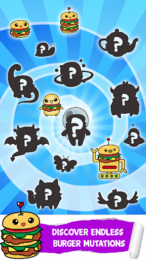 Burger Food Evolution Clicker - عکس بازی موبایلی اندروید