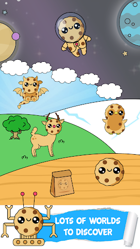 Cookie Evolution Food Clicker - Gameplay image of android game