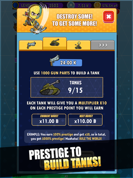 Idle Royale Merge Manager RPG - Image screenshot of android app