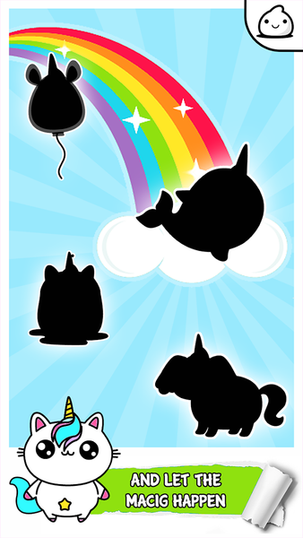Unicorn Evolution Merge Kawaii - عکس برنامه موبایلی اندروید